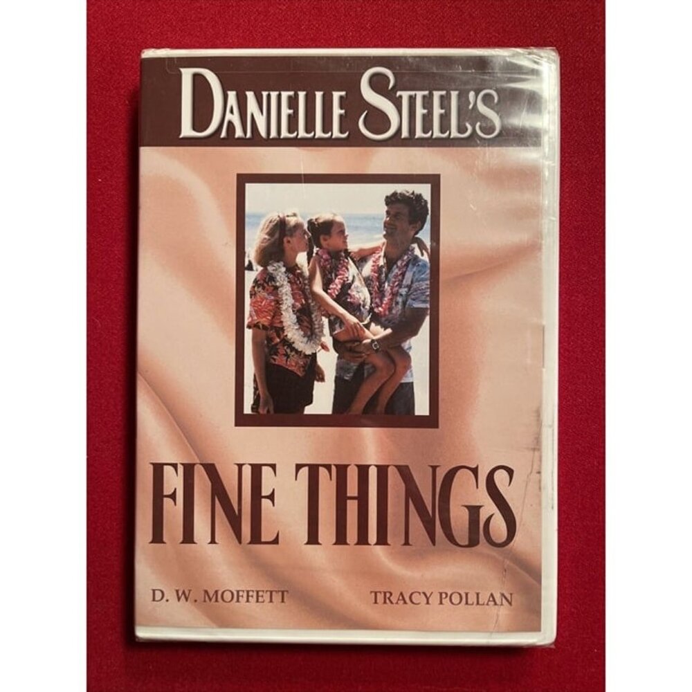 Fine Things - DVD - D.W. Moffett 1990 Tracy Pollan - New! Danielle Steel